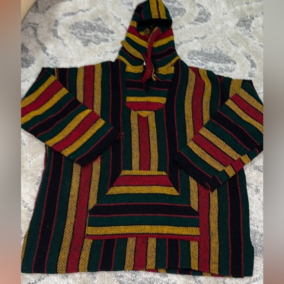 - Boho Heavy Weight Hooded Sweater Jacket - Picture 2 of 6